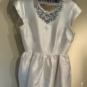 Kate Spade Madison Avenue Collection white cupcake dress women’s size 8 bridal